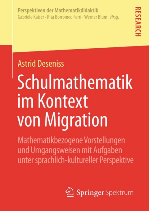 Cover image for book Schulmathematik im Kontext von Migration