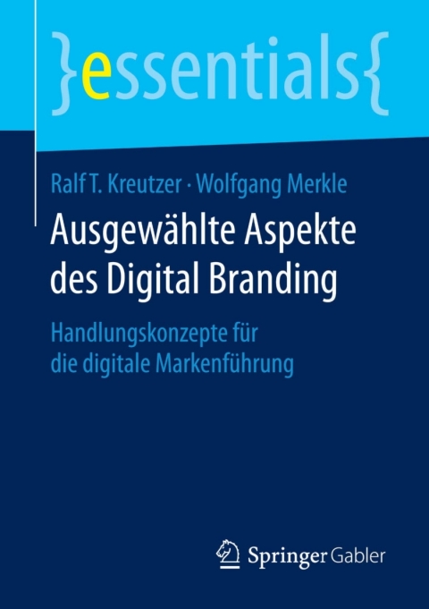 Cover image for book Ausgewählte Aspekte des Digital Branding