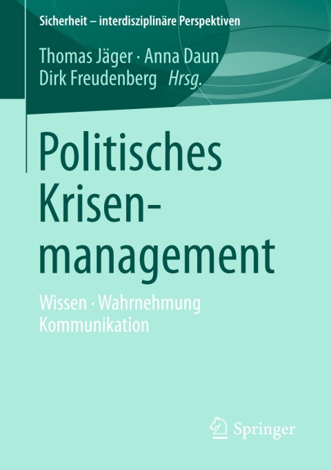 Cover image for book Politisches Krisenmanagement
