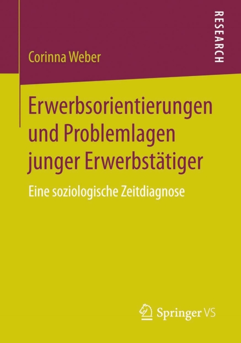 Cover image for book Erwerbsorientierungen und Problemlagen junger Erwerbstätiger