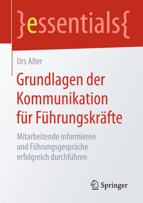 Cover image for book Grundlagen der Kommunikation für Führungskräfte