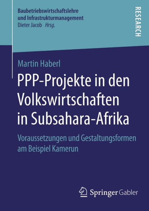 Cover image for book PPP-Projekte in den Volkswirtschaften in Subsahara-Afrika
