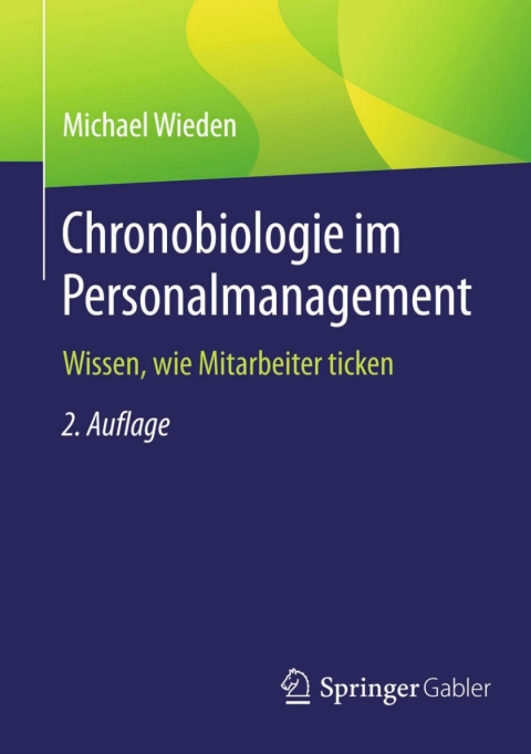 Cover image for book Chronobiologie im Personalmanagement