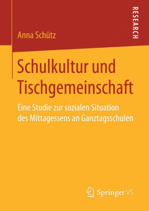 Cover image for book Schulkultur und Tischgemeinschaft