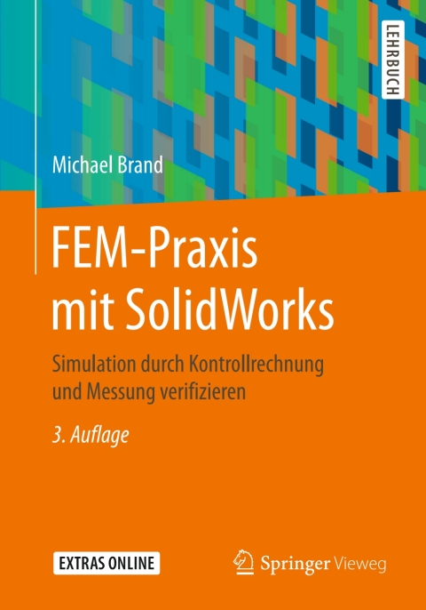 Cover image for book FEM-Praxis mit SolidWorks