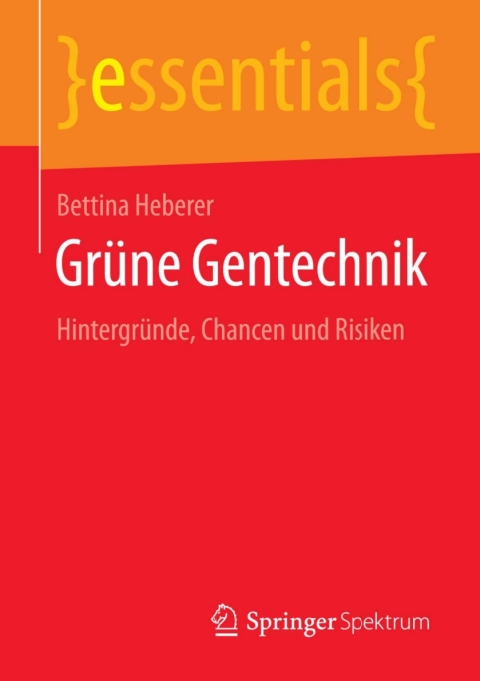Cover image for book Grüne Gentechnik