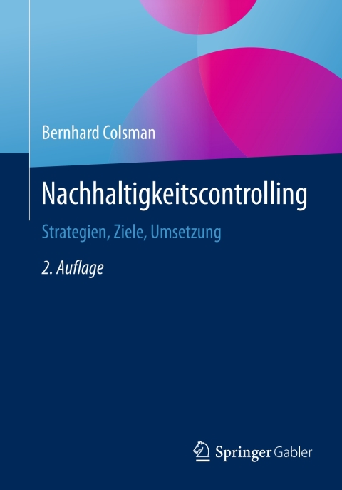 Cover image for book Nachhaltigkeitscontrolling
