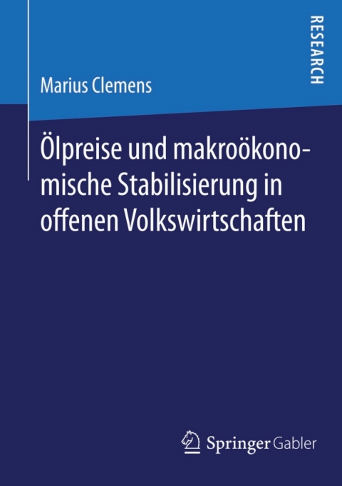 Cover image for book Ölpreise und makroökonomische Stabilisierung in offenen Volkswirtschaften