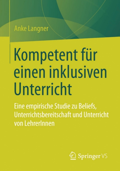 Cover image for book Kompetent für einen inklusiven Unterricht