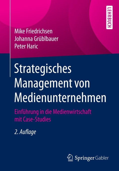 Cover image for book Strategisches Management von Medienunternehmen