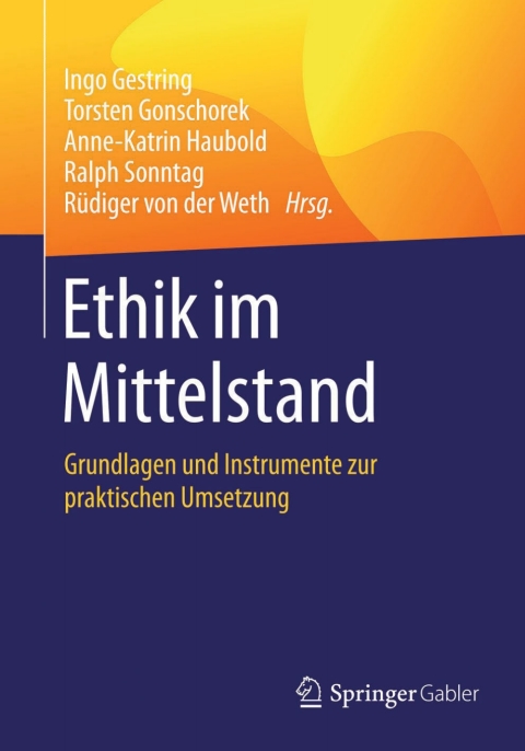 Cover image for book Ethik im Mittelstand