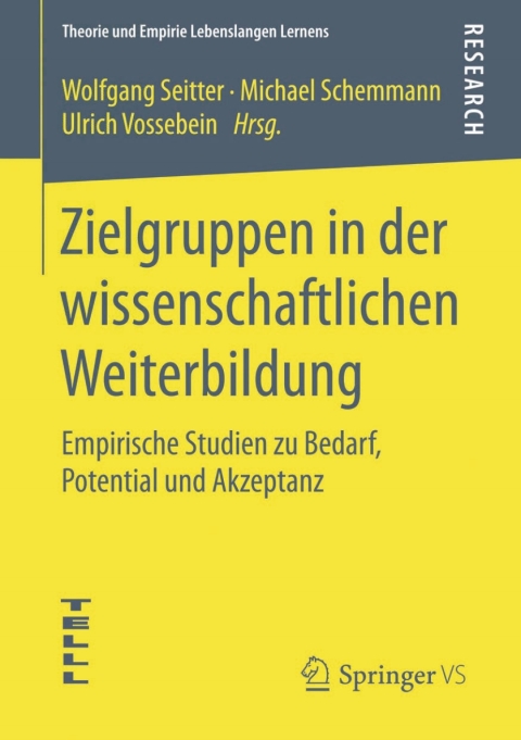 Cover image for book Zielgruppen in der wissenschaftlichen Weiterbildung