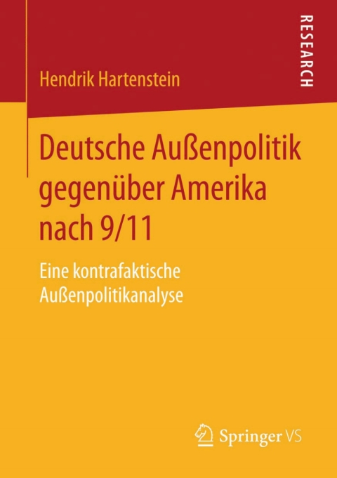 Cover image for book Deutsche Außenpolitik gegenüber Amerika nach 9/11