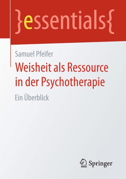 Cover image for book Weisheit als Ressource in der Psychotherapie