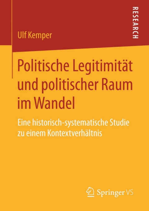 Cover image for book Politische Legitimität und politischer Raum im Wandel