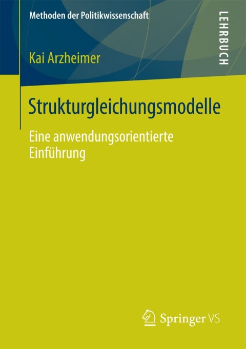 Cover image for book Strukturgleichungsmodelle
