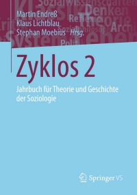 Cover image: Zyklos 2 9783658096182