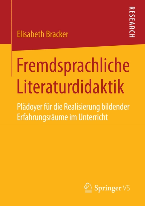 Cover image for book Fremdsprachliche Literaturdidaktik