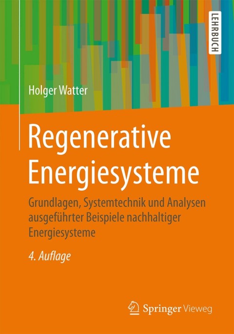 Cover image for book Regenerative Energiesysteme