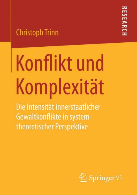 Cover image for book Konflikt und Komplexität