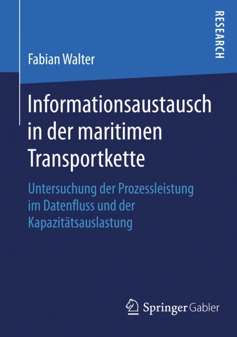 Cover image for book Informationsaustausch in der maritimen Transportkette