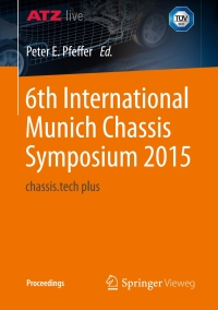 صورة الغلاف: 6th International Munich Chassis Symposium 2015 9783658097103
