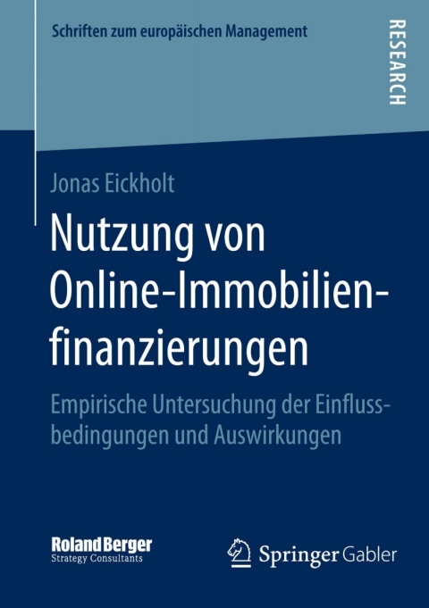 Cover image for book Nutzung von Online-Immobilienfinanzierungen