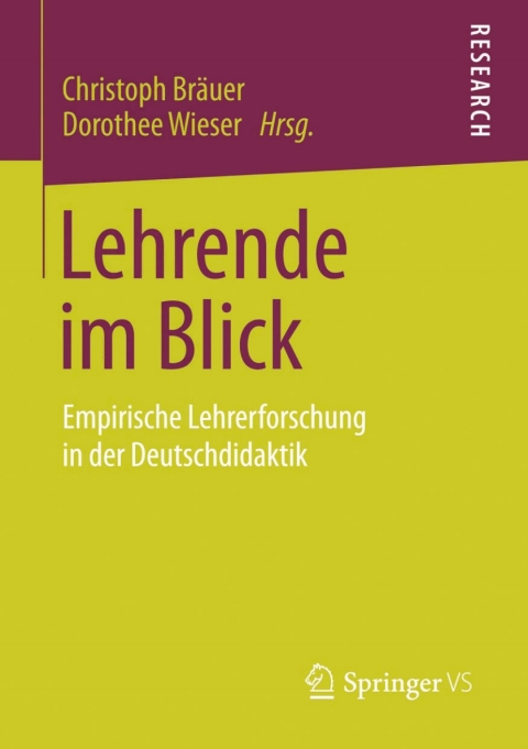 Cover image for book Lehrende im Blick
