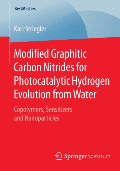 Cover image for book Modified Graphitic Carbon Nitrides for Photocatalytic Hydrogen Evolution from Water