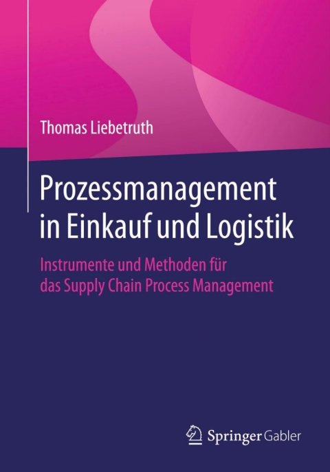 Cover image for book Prozessmanagement in Einkauf und Logistik