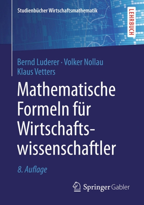 Mathematische Formeln fÃ¼r Wirtschaftswissenschaftler 