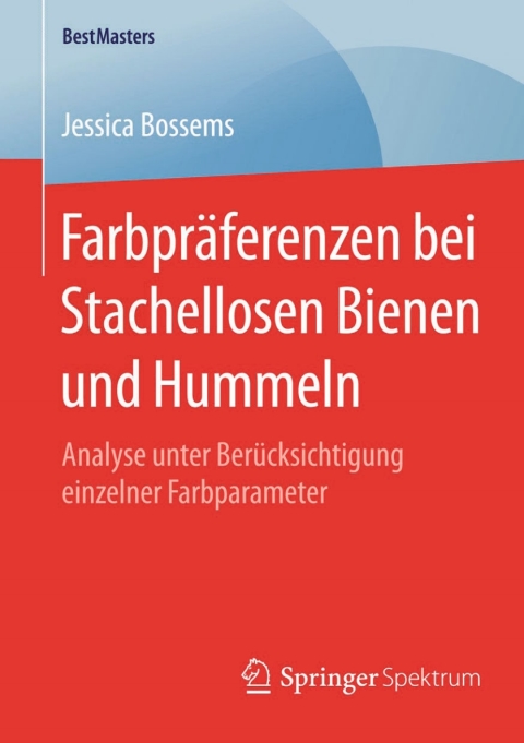Cover image for book Farbpräferenzen bei Stachellosen Bienen und Hummeln