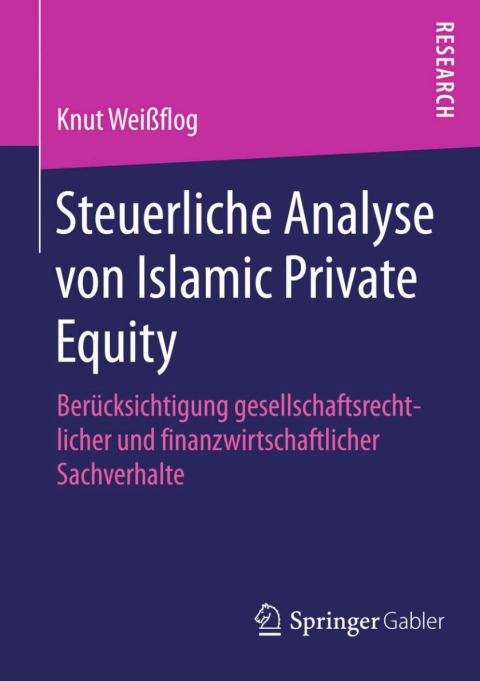 Cover image for book Steuerliche Analyse von Islamic Private Equity