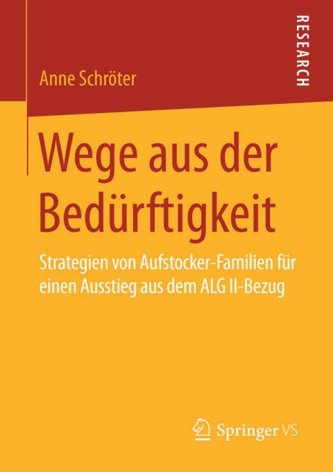 Cover image for book Wege aus der Bedürftigkeit