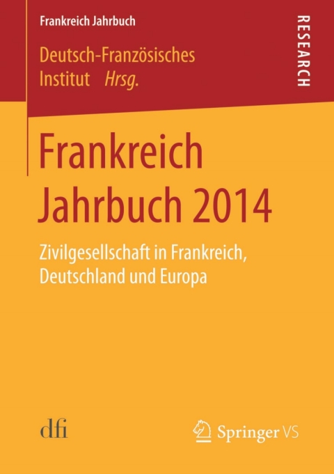 Cover image for book Frankreich Jahrbuch 2014