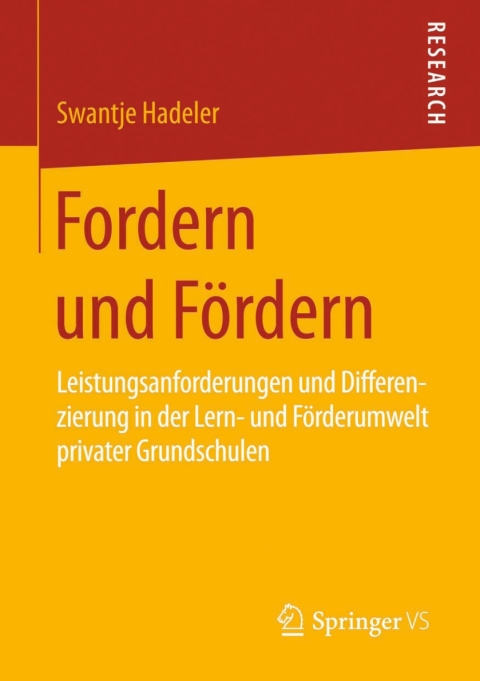 Cover image for book Fordern und Fördern