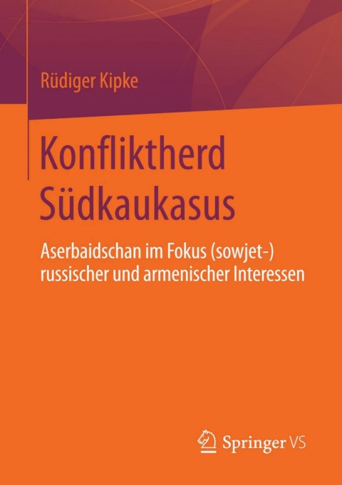Cover image for book Konfliktherd Südkaukasus