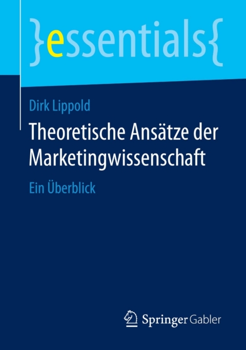 Cover image for book Theoretische Ansätze der Marketingwissenschaft