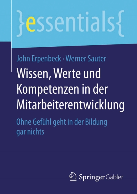 Cover image for book Wissen, Werte und Kompetenzen in der Mitarbeiterentwicklung