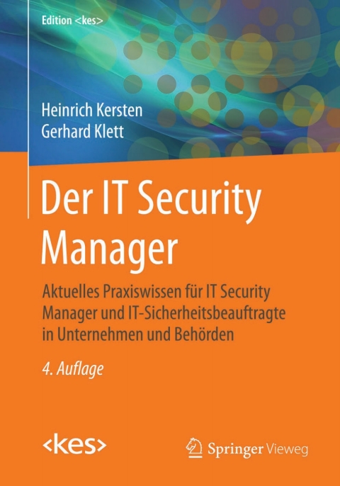 Cover image for book Der IT Security Manager