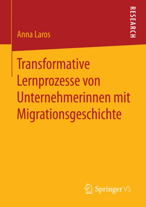 Cover image for book Transformative Lernprozesse von Unternehmerinnen mit Migrationsgeschichte