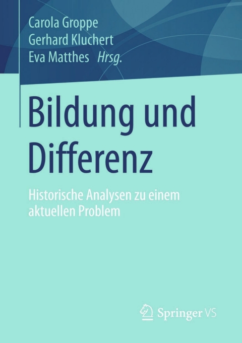 Cover image for book Bildung und Differenz