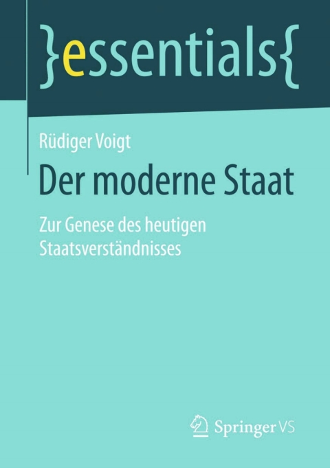 Cover image for book Der moderne Staat