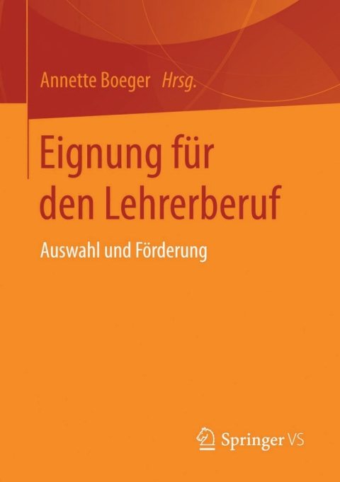 Cover image for book Eignung für den Lehrerberuf