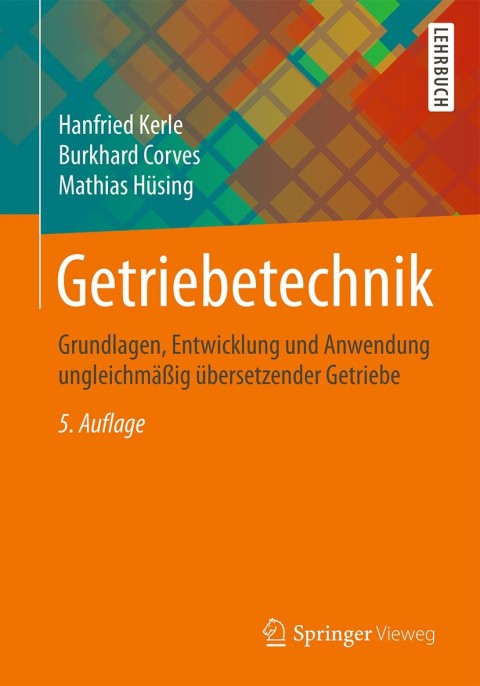 Cover image for book Getriebetechnik