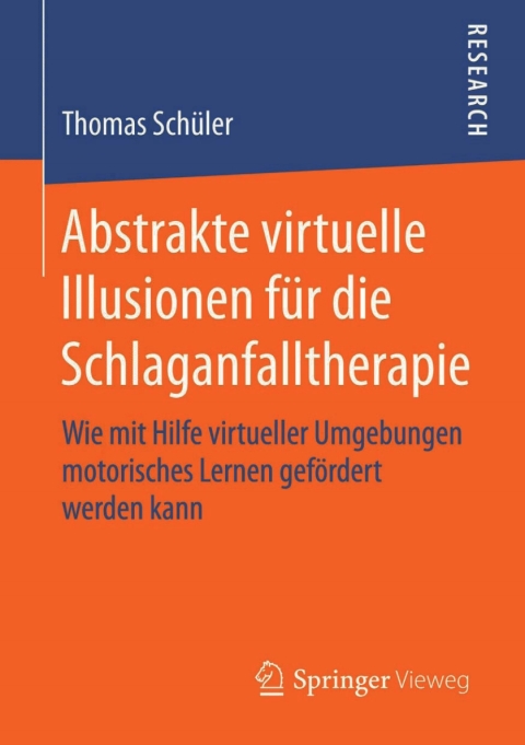 Cover image for book Abstrakte virtuelle Illusionen für die Schlaganfalltherapie