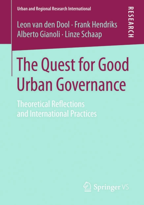 Cover image for book The Quest for Good Urban Governance