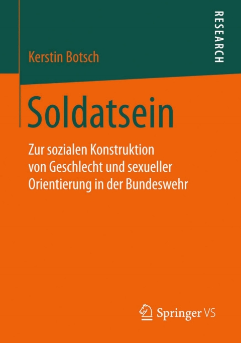 Cover image for book Soldatsein
