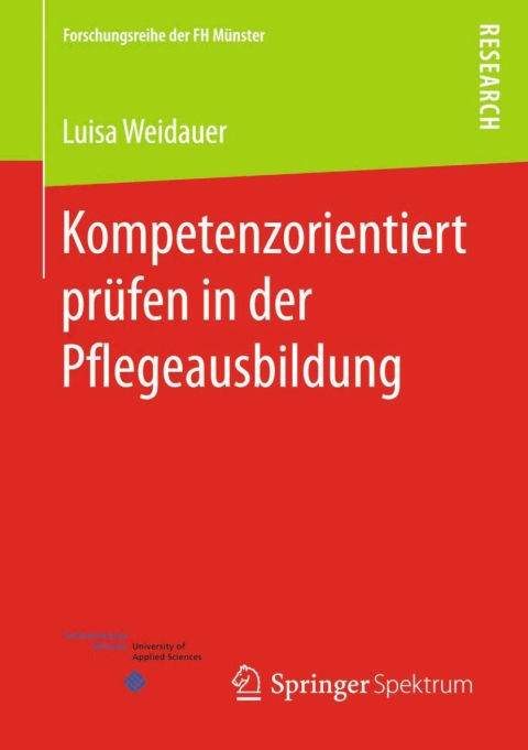 Cover image for book Kompetenzorientiert prüfen in der Pflegeausbildung