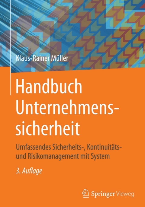 Cover image for book Handbuch Unternehmenssicherheit